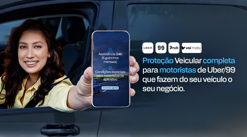 Frota de caminhões em pátio seguro